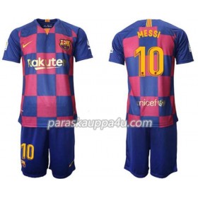 FC Barcelona Lionel Messi 10 Lasten Kotipelipaita 2019-2020 Lyhythihainen (+ shortsit)